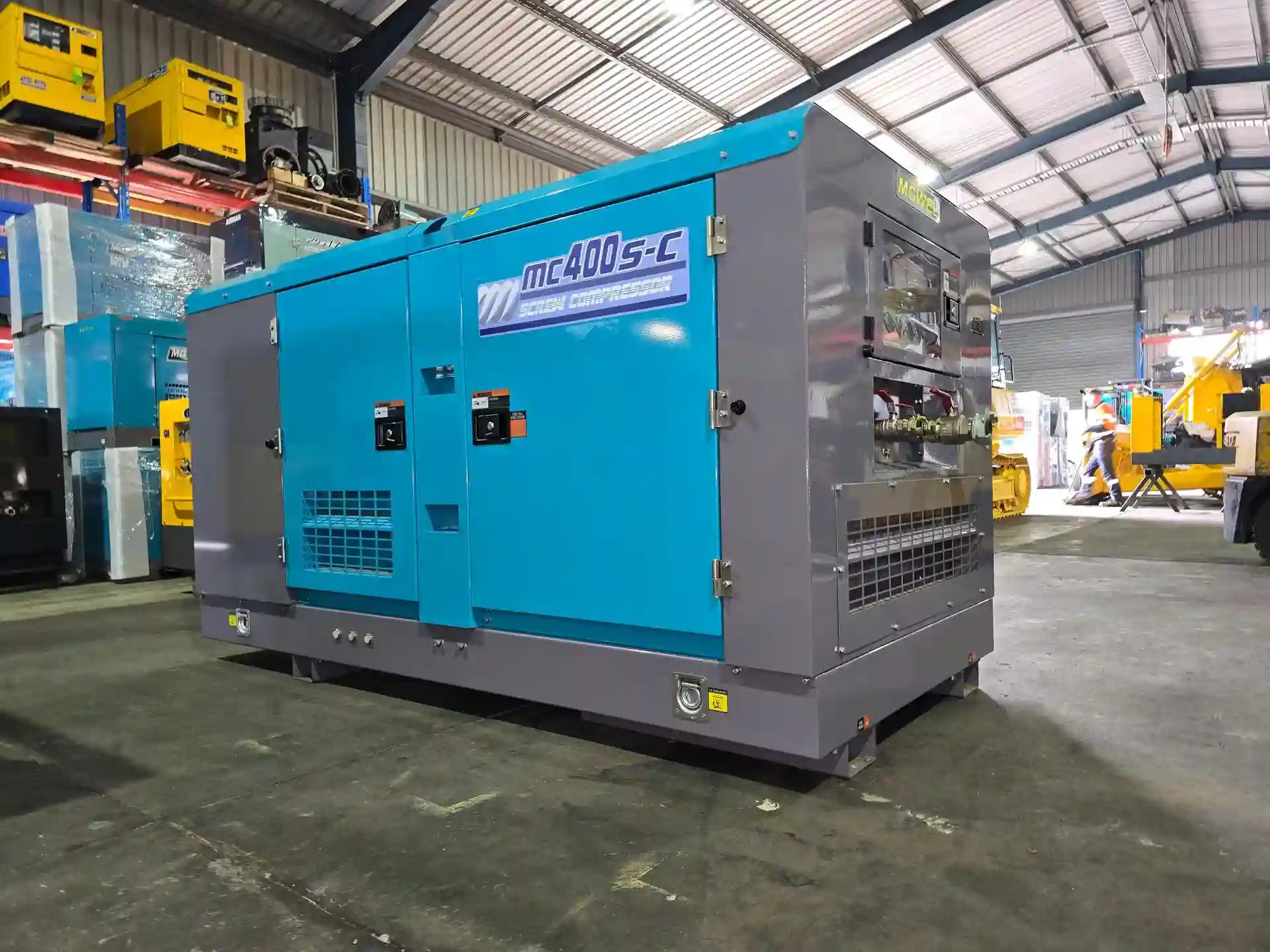 2023 MCWEL Cummins MC400S-C Silenced Diesel Compressor - 11.3 m³/min diesel air compressor in Bangladesh